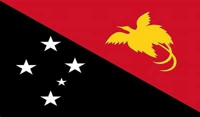 Papua-New Guinea Flag, Size: 2'x3'