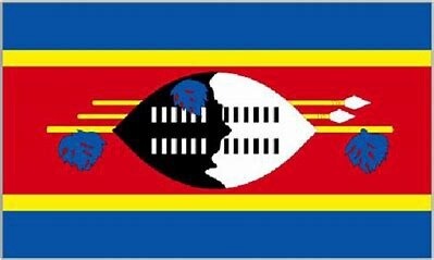 Swaziland Nylon Flag