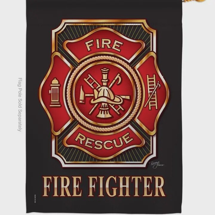 Fightfighter Garden Flag