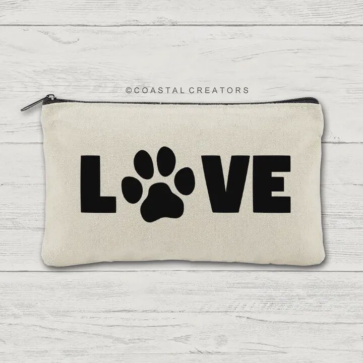 Canvas Multi-Use Zipper Bag
