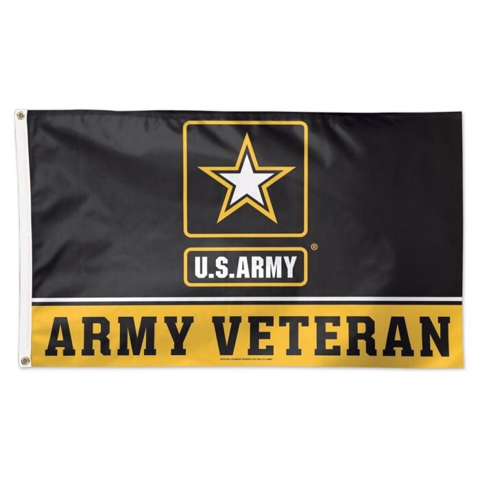US Army Logo Veteran Flag