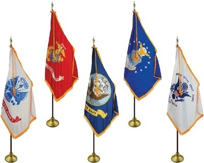 Set of 5 Military Interior Flags
