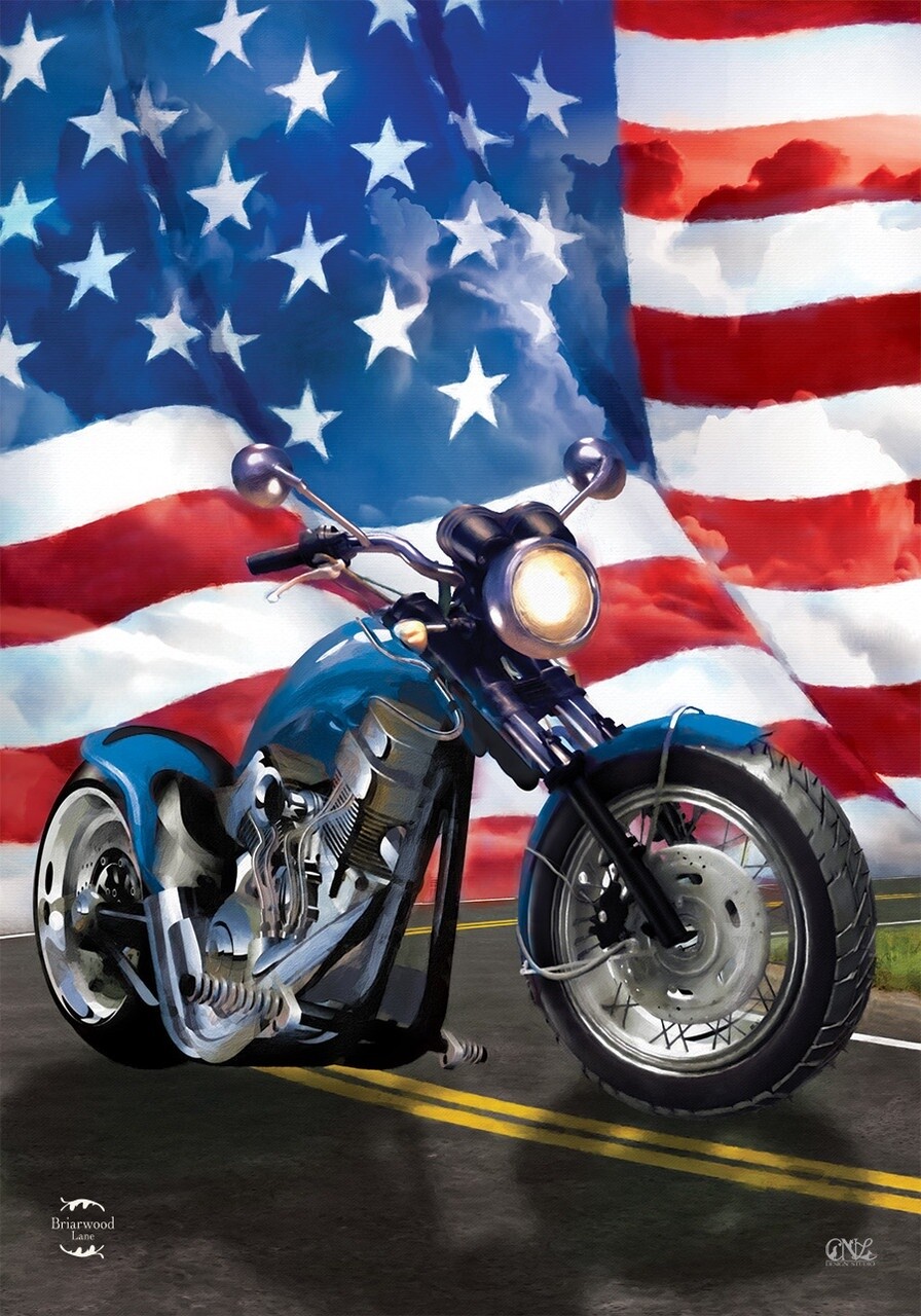 American Motorcycle House Flag