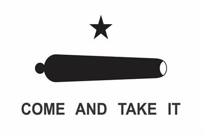 Gonzales Come and Take it Flag
