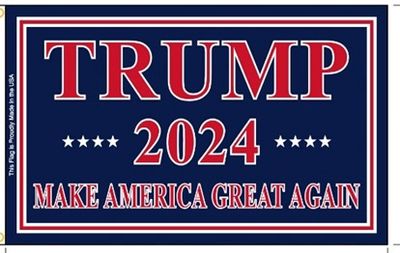 Trump 2024 Nylon Flag