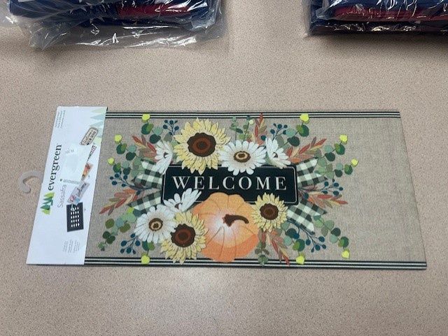 Autumn Floral Swag Sassafras Switch Mat