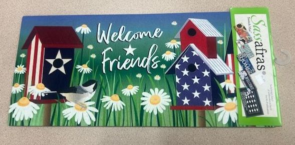 Patriotic Birdhouses Sassafras Switch Mat