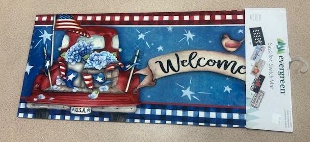 Patriotic Truck Sassafras Switch Mat