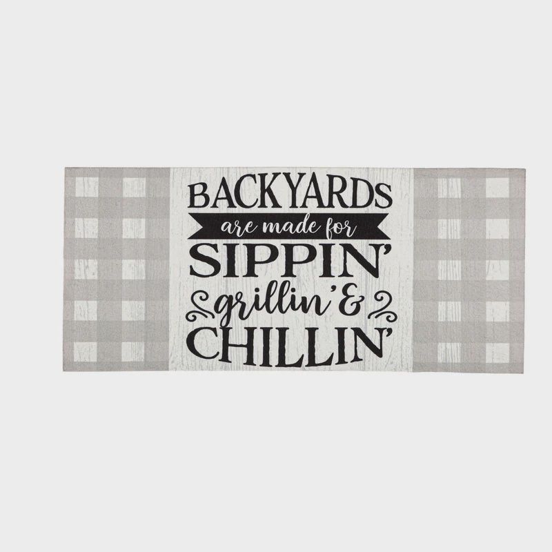 Sippin Grillin Chillin Sassafras Switch Mat