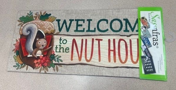 Welcome to the Nut House Sassafras Switch Mat