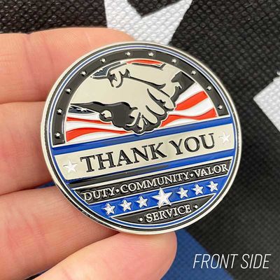 Thank you Law Enforcement Challenge Coin