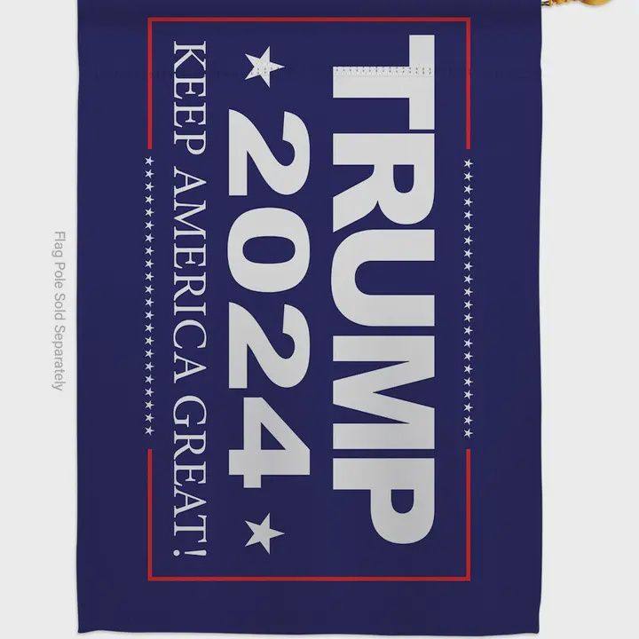 2024 Keep Great Trump Garden Flag