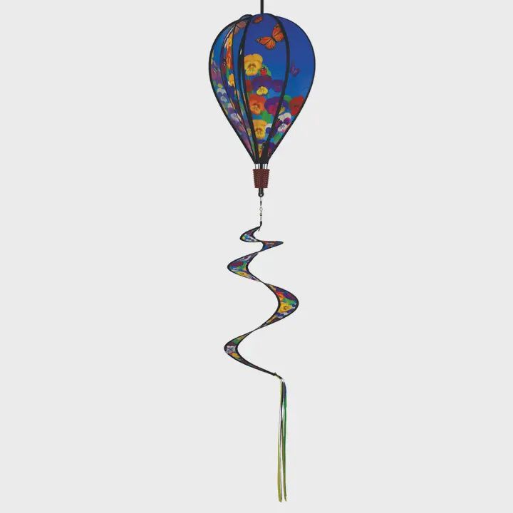 Spring Pansies Hot Air Balloon