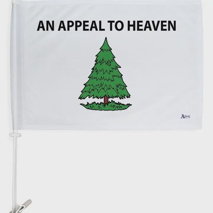 An Appeal To Heaven Car Flag