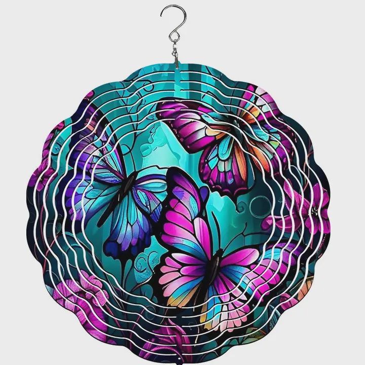 Butterfly Wind Spinner