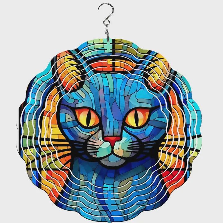 Cat Breed Wind Spinner