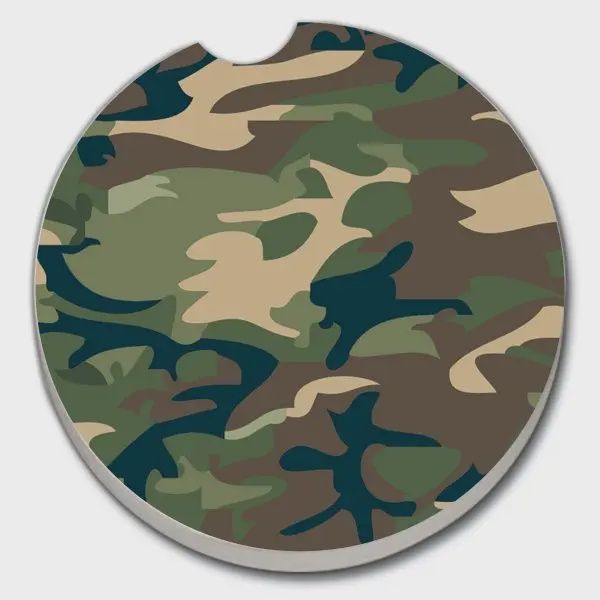 Car Coaster, Pattern: Camouflage