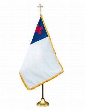 Christian Interior Flag
