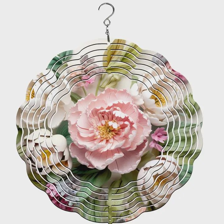 Flower Wind Spinner
