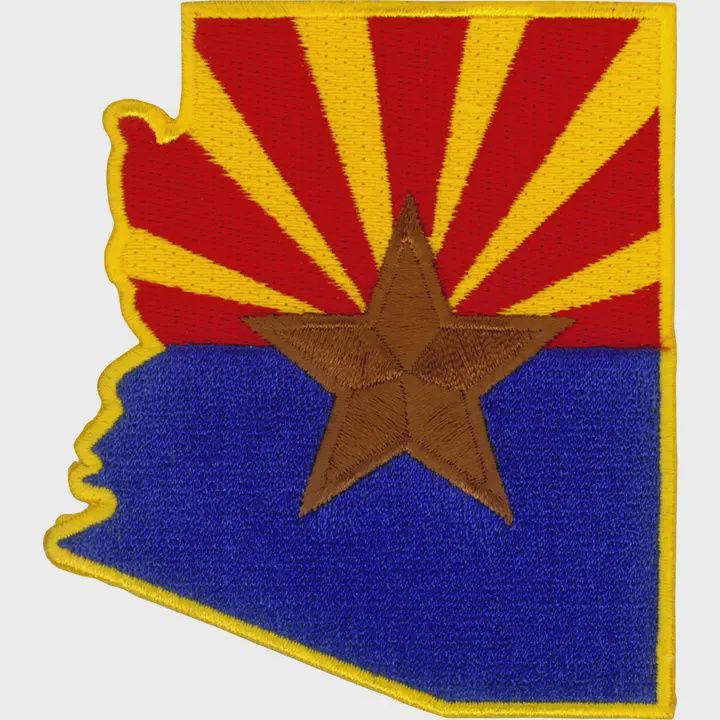 AZ State Outline Patch