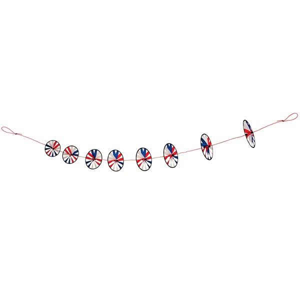 Red White and Blue Spinner Wheel String