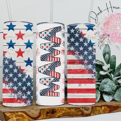 Patriotic Momma Tumbler