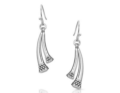 Earrings Dou Horse Shoe Nail