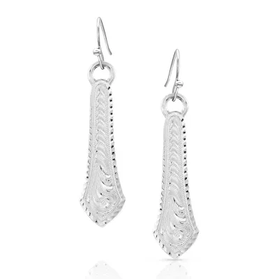 Earrings West Bound Silver