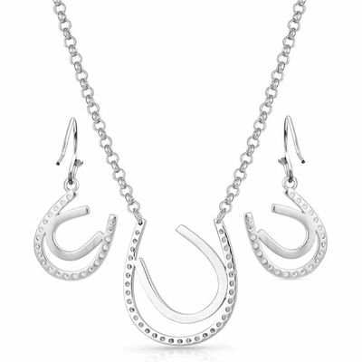 Set Tippings Luck Sparkly Horseshoes