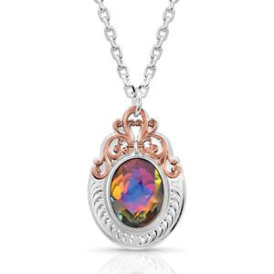 Necklace NC NorthernLights SilverNight