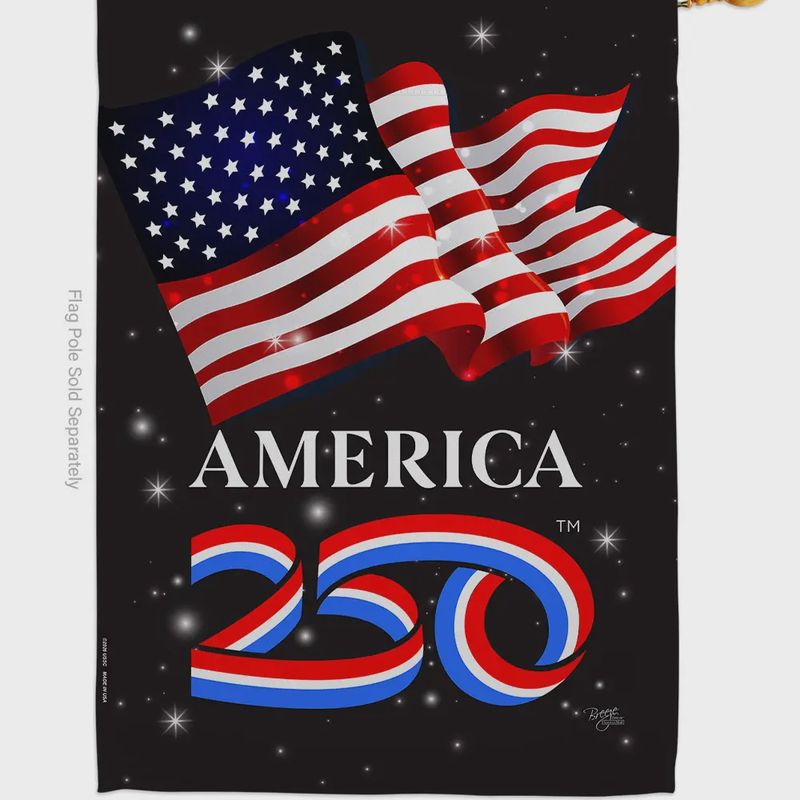America 250 Garden Flag