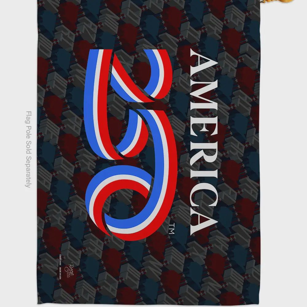 America 250 Logo Garden Flag