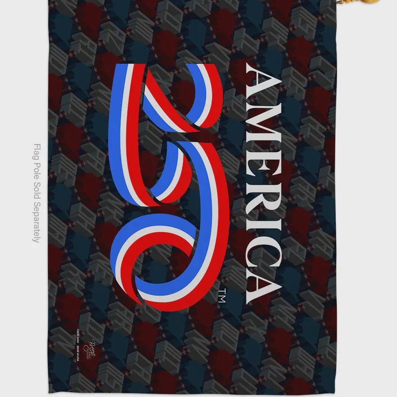 America 250 Logo Garden Flag