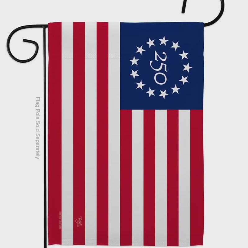 America 250 Betsy Ross Garden Flag