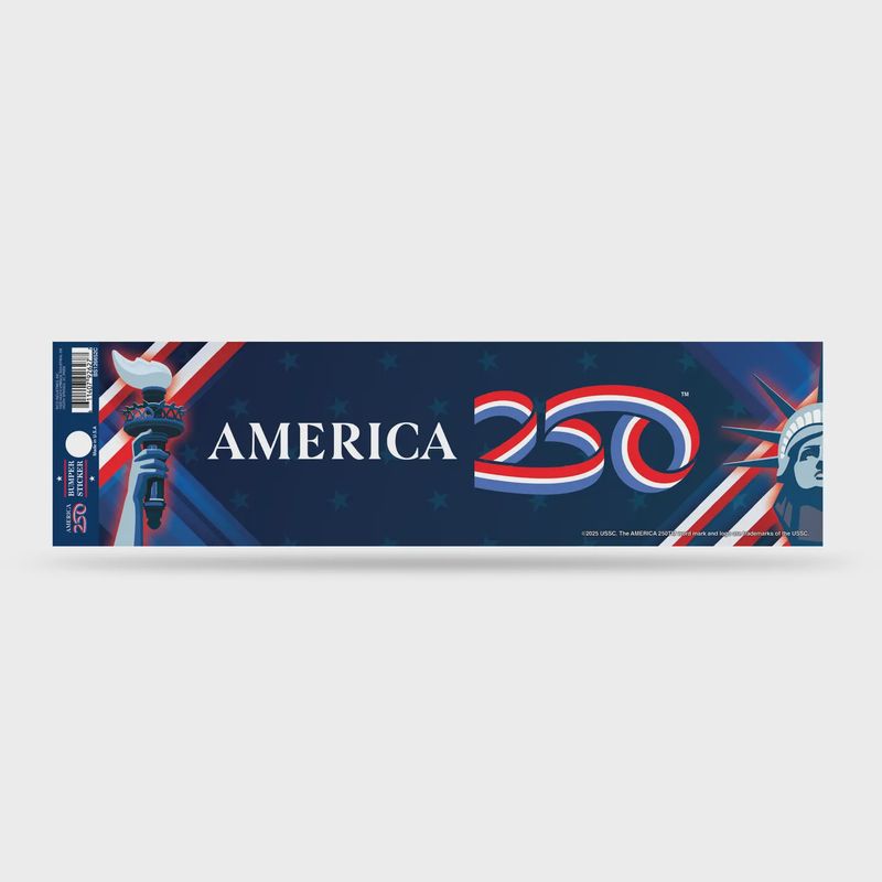 USA America 250 Bumper Sticker