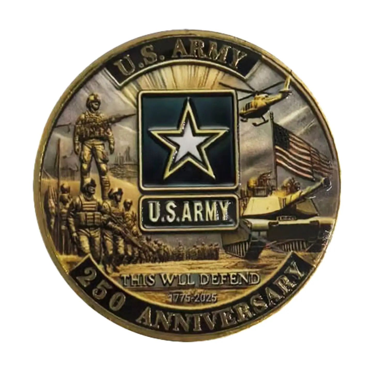 US Army 250th Anniversary Coin