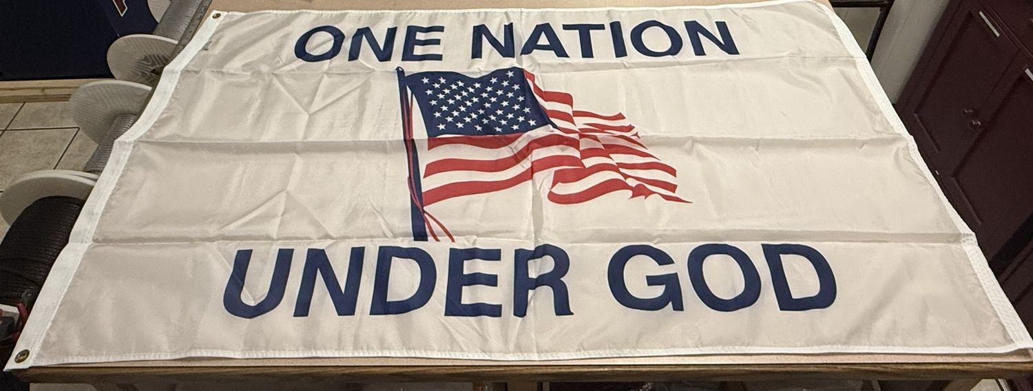 One Nation Under God 3'x5' Flag