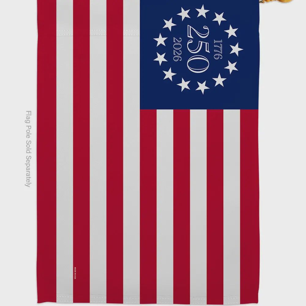America 250 Betsy Ross House Flag