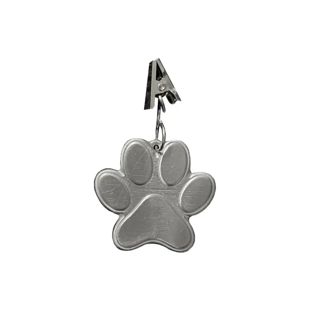 Metal Paw Print Garden Flag Weight
