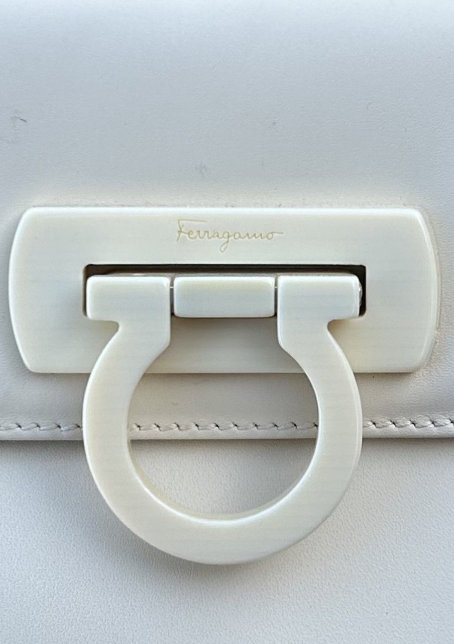 Vintage Salvatore Ferragamo Leather Mini