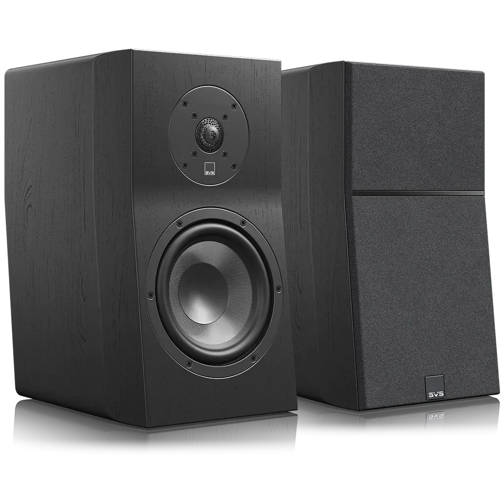 SVS Ultra Evolution Bookshelf Speaker, Color: Black Oak Veneer