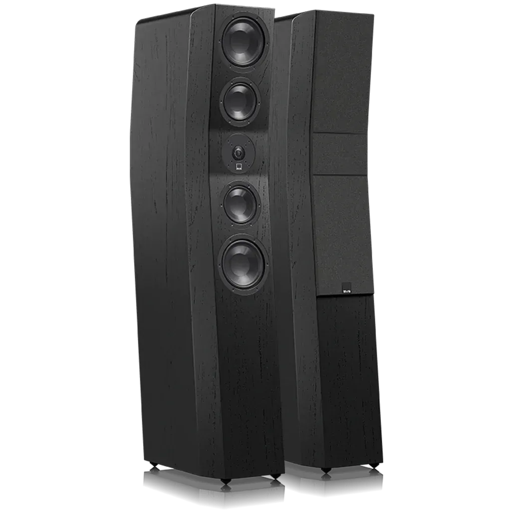 SVS Ultra Evolution Tower Speaker, Color: Black Oak Veneer