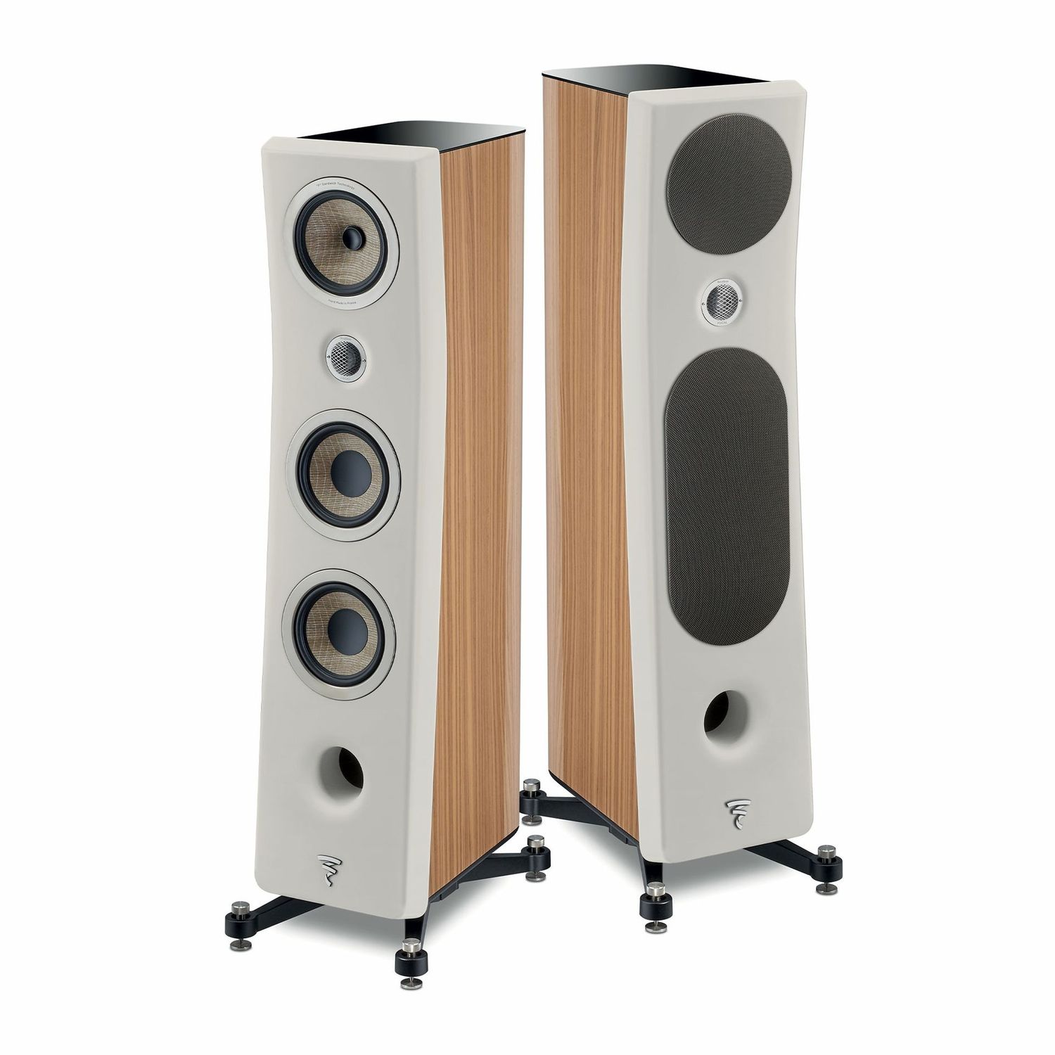 Focal KANTA N°2, Color: Walnut High Gloss - Ivory Mat