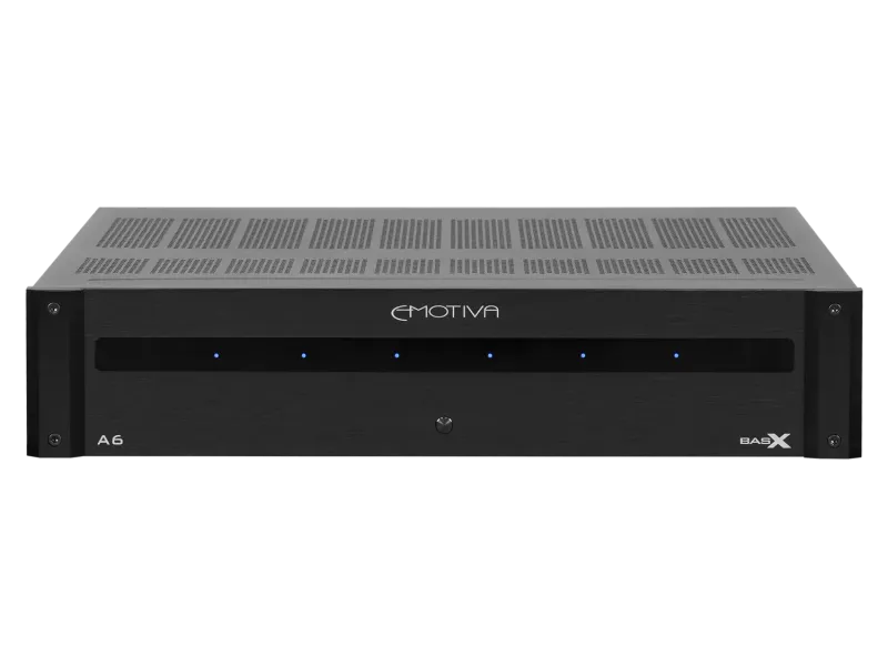 BasX A6 Six-Channel Power Amplifier