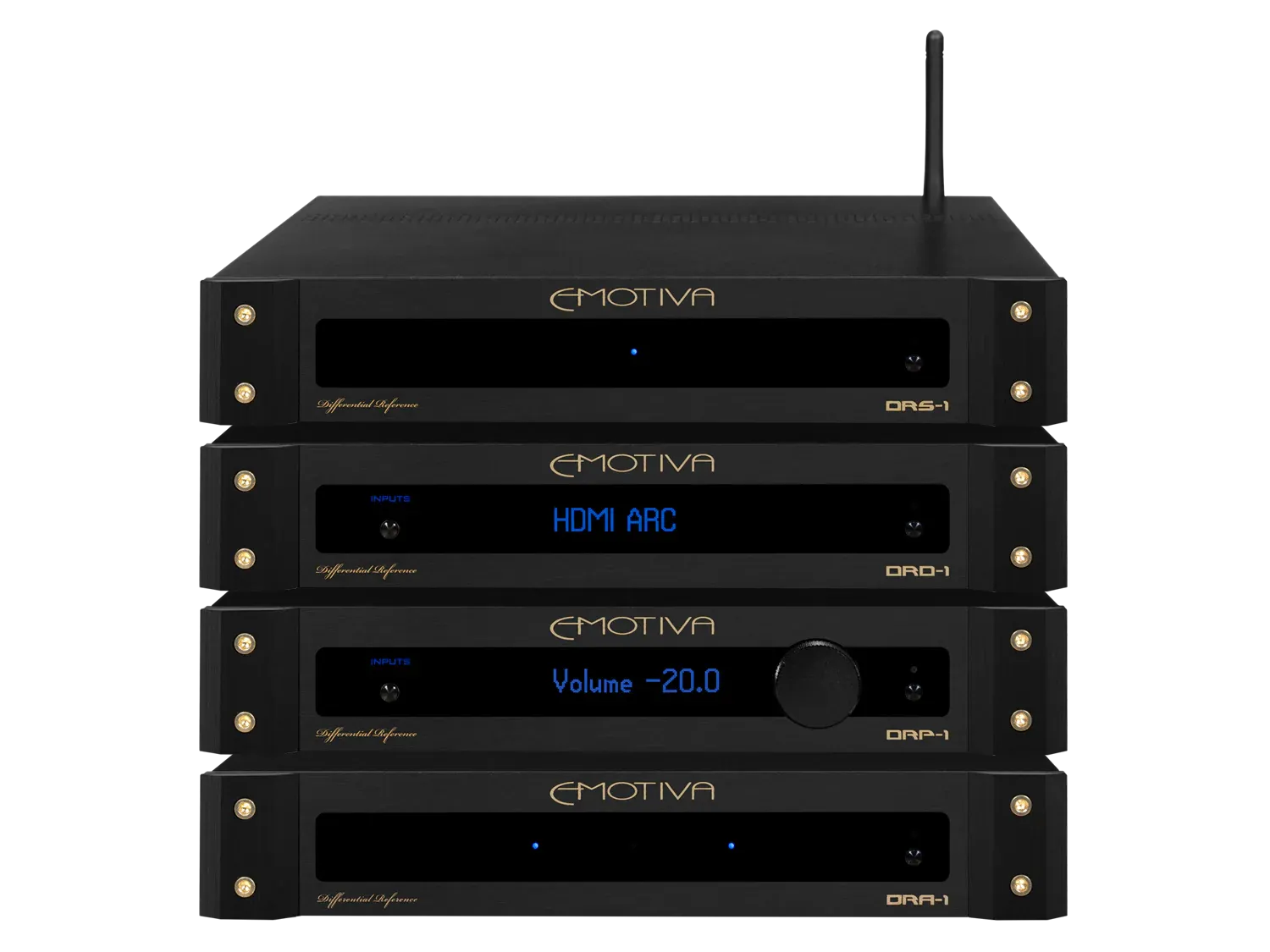 Emotiva Differential Reference® Design Series Stack Emotiva Differential Reference® Design Series Stack