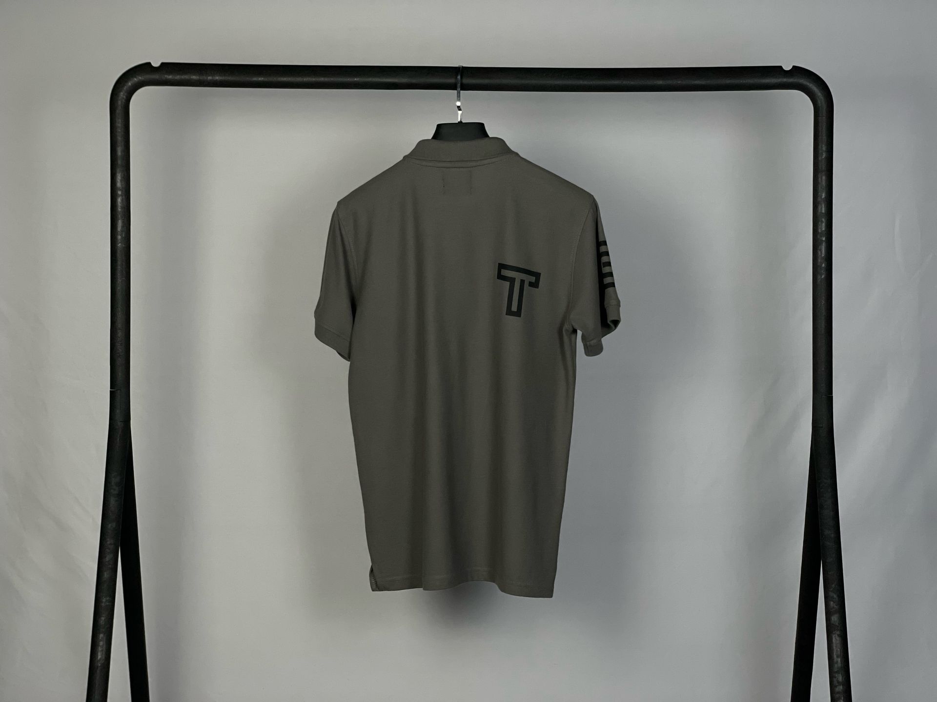 TGX CLASSIQUE Slim Fit Polo CHARCOAL