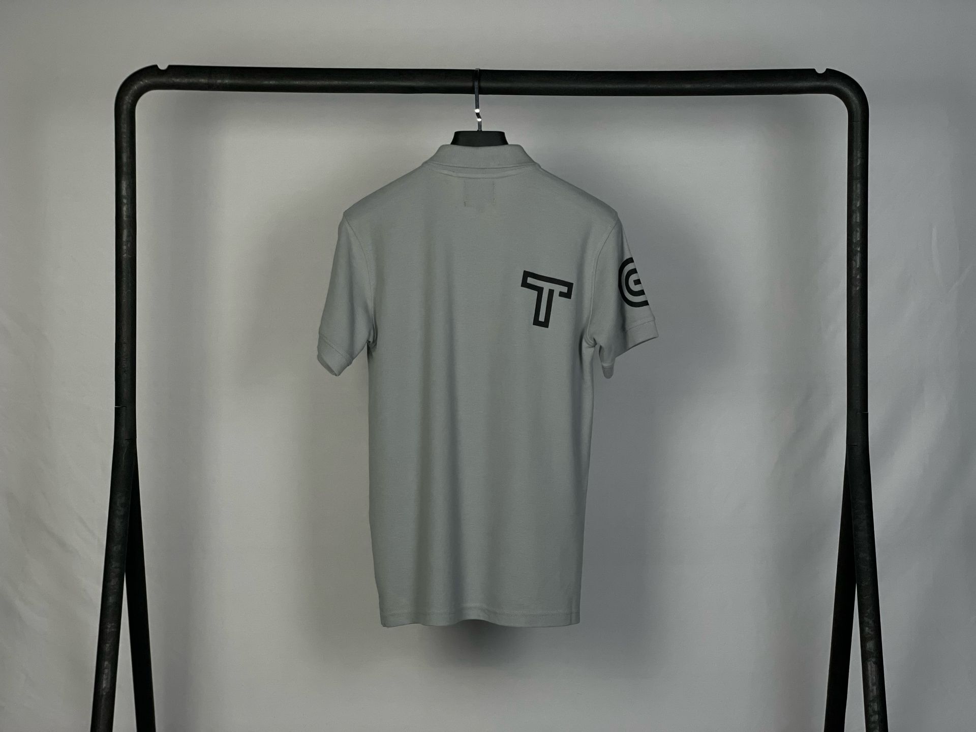 TGX CLASSIQUE Slim Fit Polo GRISE