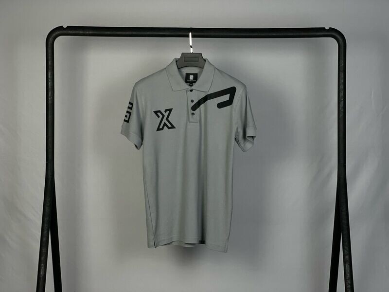 TGX CLASSIQUE Slim Fit Polo GRISE