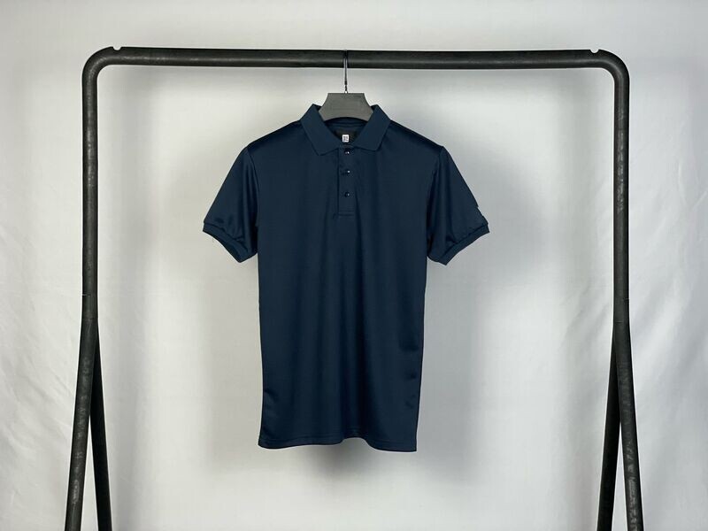 TGX DUMONT Premium Dri-Fit Performance Polo BLEUE