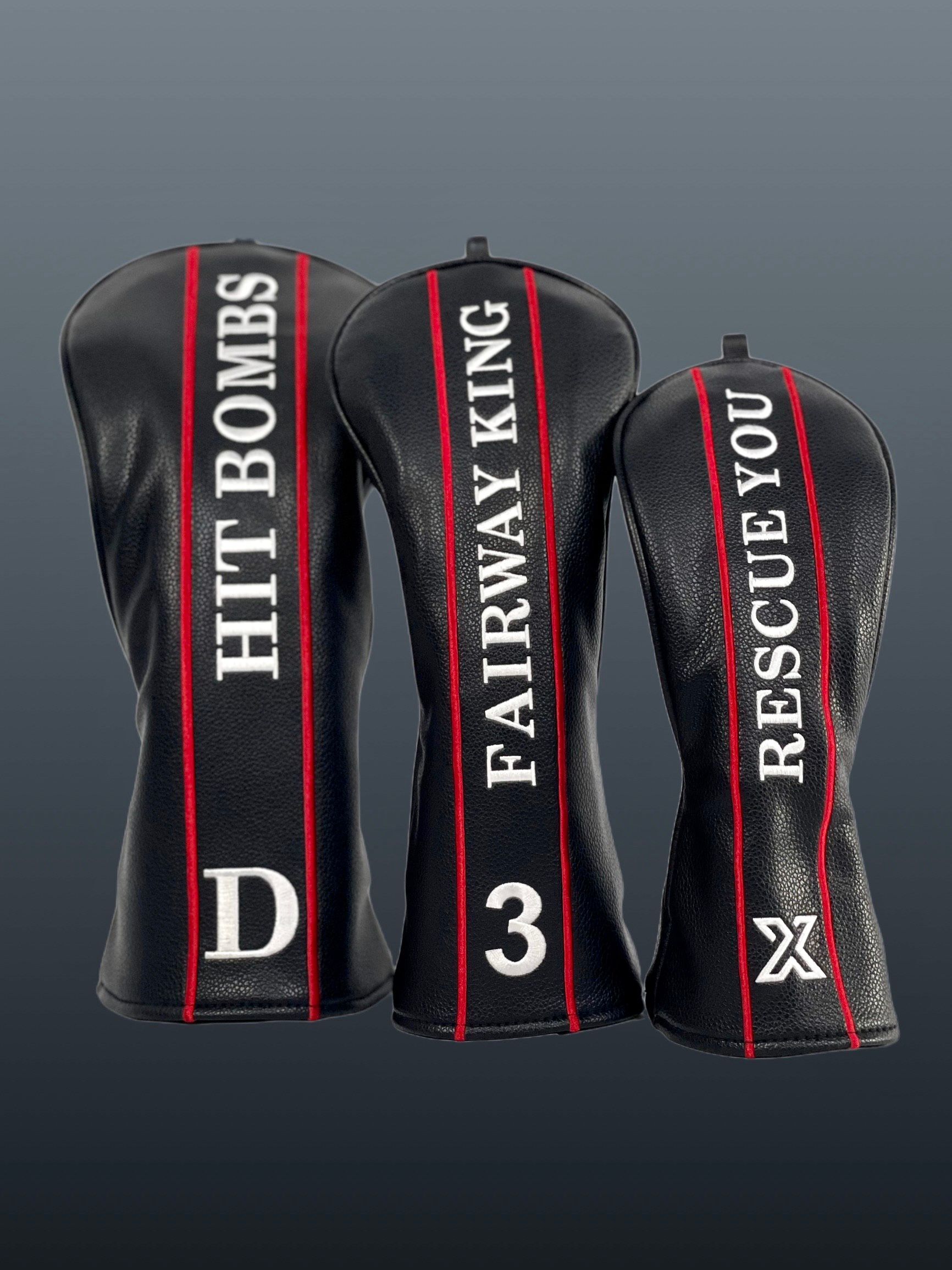 TGX ALBATROSS Head Cover Sets NOIR